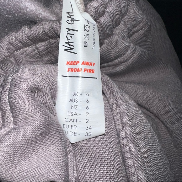 🤑 4/$24 Nasty Gal Collection Taupe Sweat Pants - Picture 7 of 7